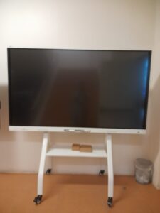 TV cart in white color 1